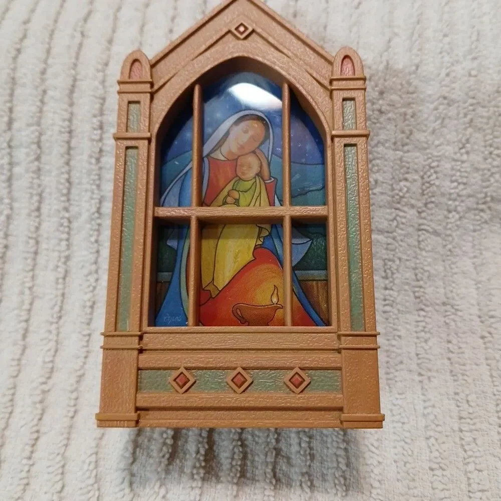 Lot Of 2 Vintage Hallmark Keepsake Ornaments To My GOUDA FRIEND/LIGHT OF LOVE